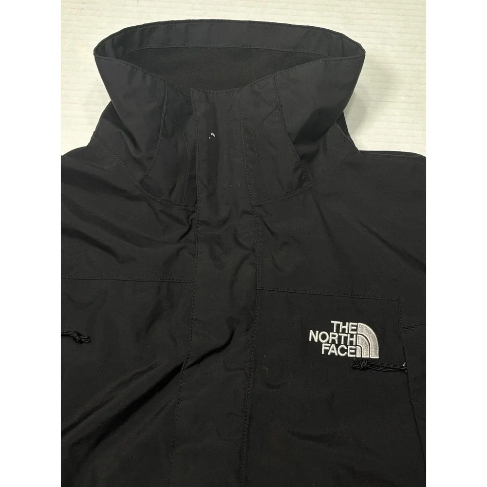 The North Face HyVent Rain Jacket‎ Black Waterproof Shell Men's Small